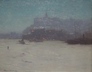 Quebec do porto, c. 1910, High Museum.JPG
